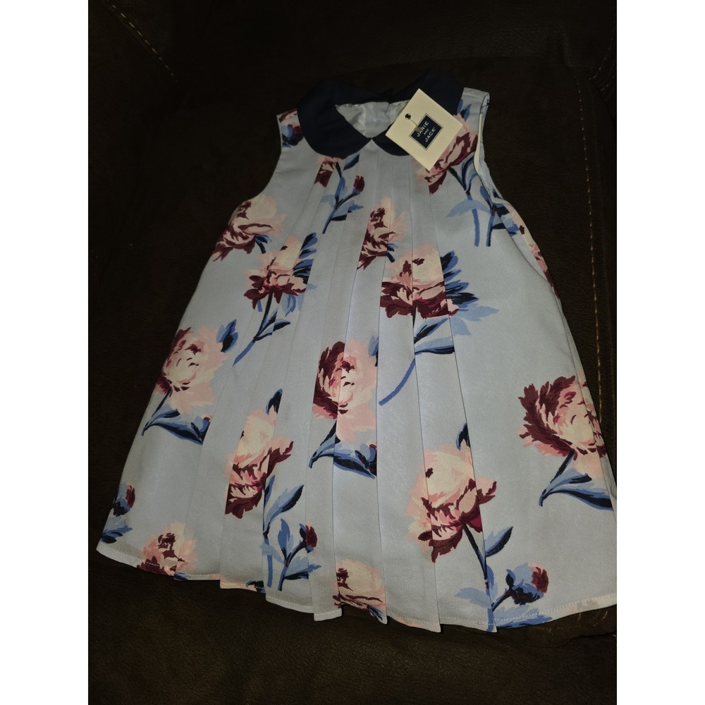Janie and jack bloom town floral dress size 18 24 months nwt
